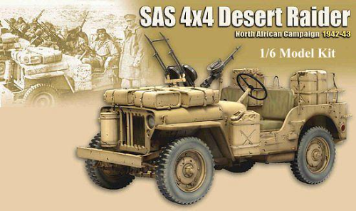 DR75038 1/6 SAS 1/4 Ton 4x4 Truck Desert Raider