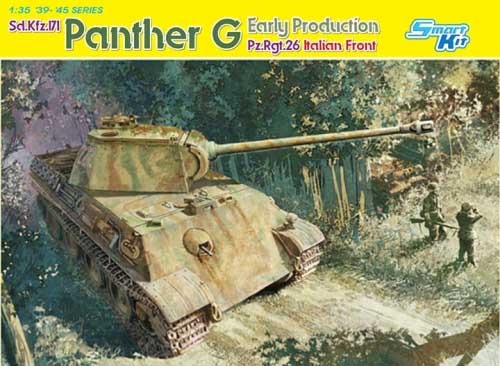 DR6267 1/35 Sd.Kfz.171 Panther G Early Production Pz.Rgt.26 Italian Front