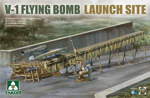 BT2152 1/35 V-1 Flying Bomb Launch Site