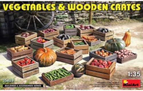 MI35629 1/35 Vegetables and Wooden Crates