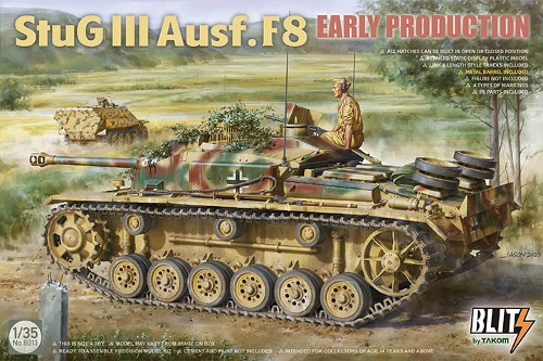 TM8013 1/35 Stug III Ausf.F8 Early Production