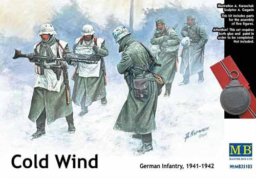 MB35103 1/35 German soldiers Cold Wind WWII