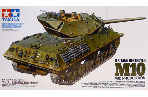 TA35350 1/35 U.S. Tank Destroyer M10 Mid Production