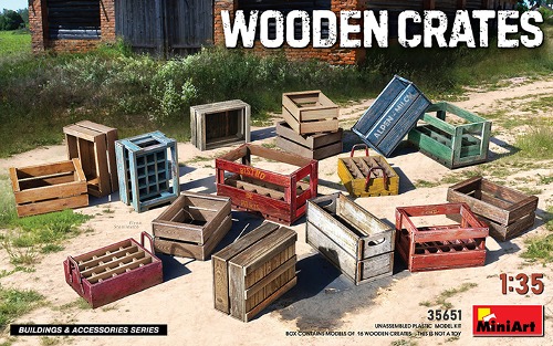 MI35651 1/35 Wooden Crates