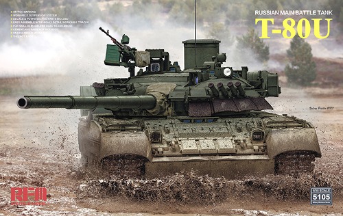 RM5105 1/35 T-80U Russian Main Battle Tank