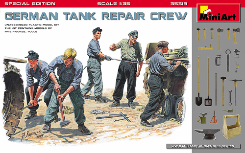 MI35319 1/35 German Tank Repair Crew. Special Edition