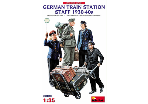 MI38010 1/35 German Train Station Staff 1930-40s