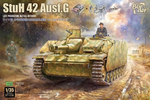BT044 1/35 StuH 42 Ausf.G Late Production with Full interior( 사은품 모자)
