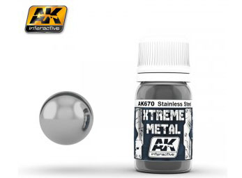 670 XTREME METAL STAINLESS STEEL 30ml