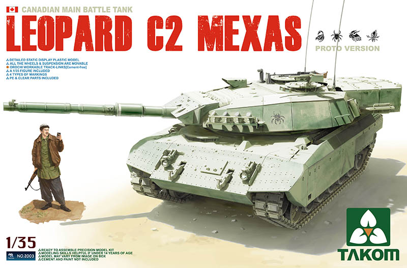 1/35 Canadian Leopard C2 MEXAS