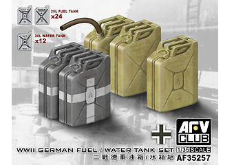 1/35 WWII British Fuel Tank Set