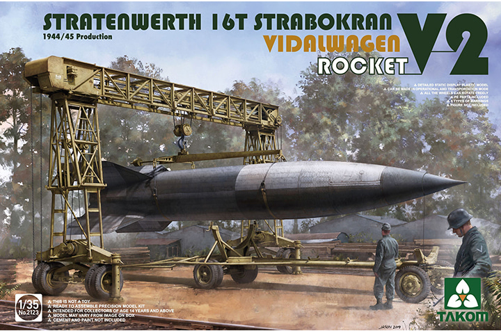 1/35 Stratenwerth 16t,1944/45,V-2 Rocket