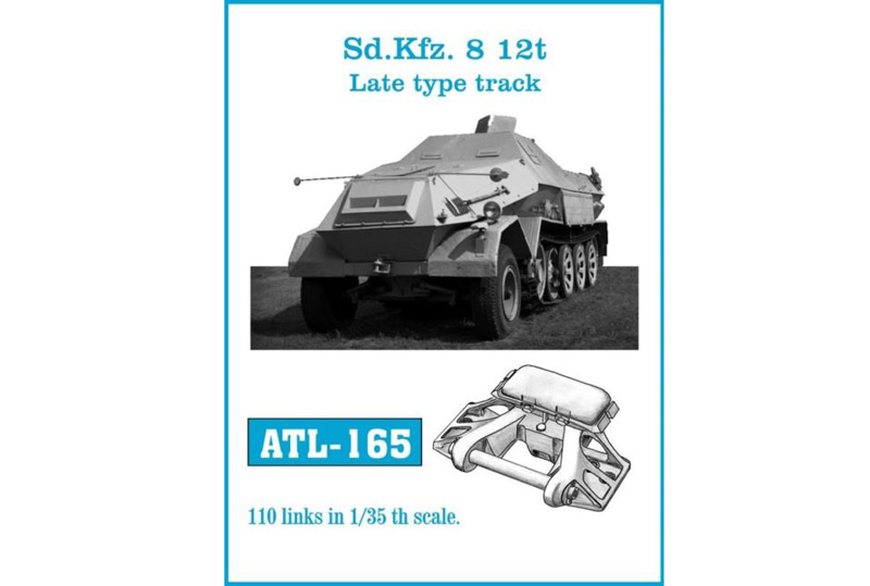 165번 1/35 Sdkfz 8 12t Late type track