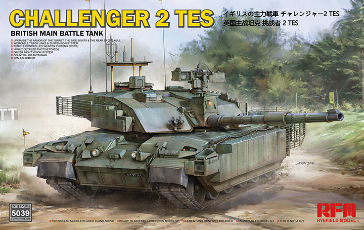 1/35 Challenger 2 TES British Battle Tank