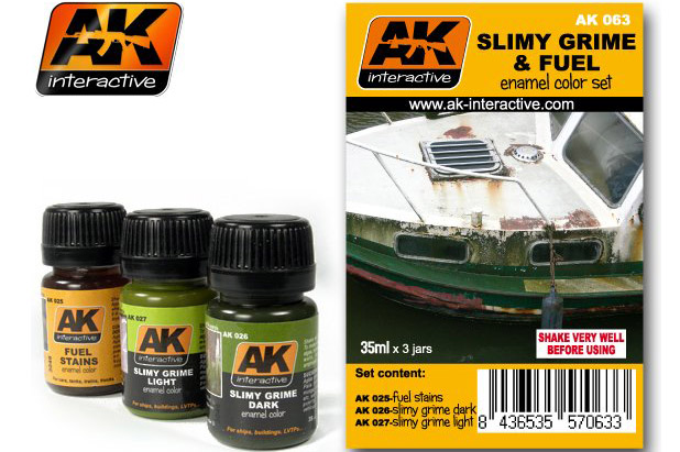AK063 Slimy And Fuel Effects Set (3x35mL)