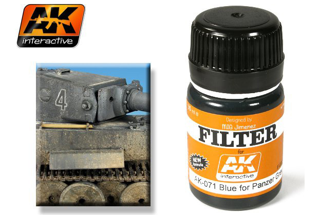 71 Blue For Panzer Grey Filter (35mL)