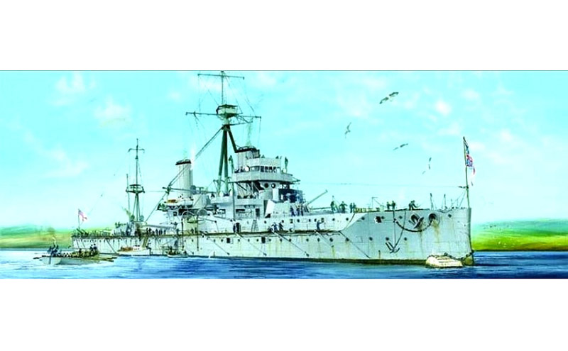 TRU05329 1/350 HMS Dreadnought British Battleship1915