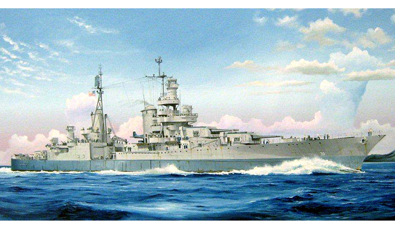 1/350 USS Indianapolis CA-35 1945