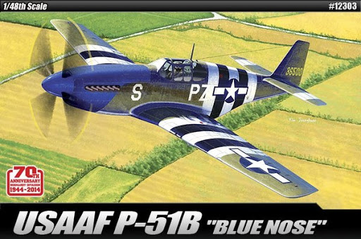 1/48 USAAF P-51B Blue Nose