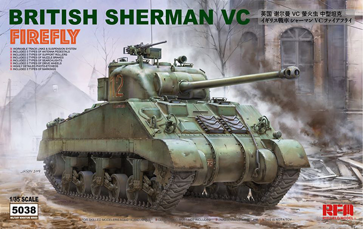 RM5038 1/35 Sherman VC Firefly w/ Workable Track Links