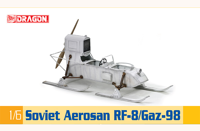 1/6 Soviet Aerosan Rf-8/Gaz-98