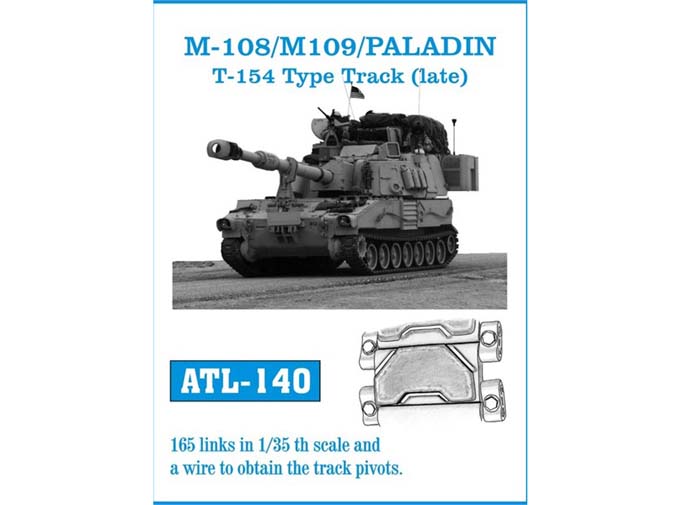 ATL140번 1/35 M108 / M109 / PALADIN T-154 Type track