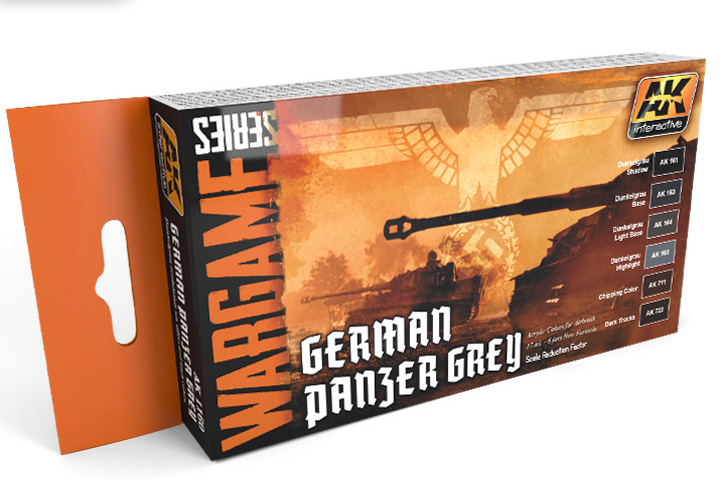German Panzer Grey Set (Wargame Series)