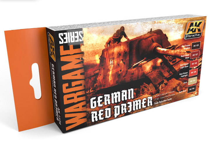 German Red Primer Set (Wargame Series)