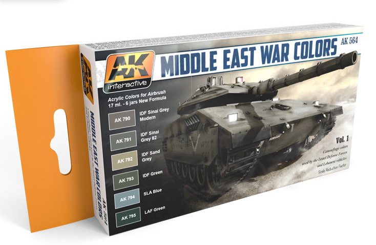 Middle East War Colors Vol.1