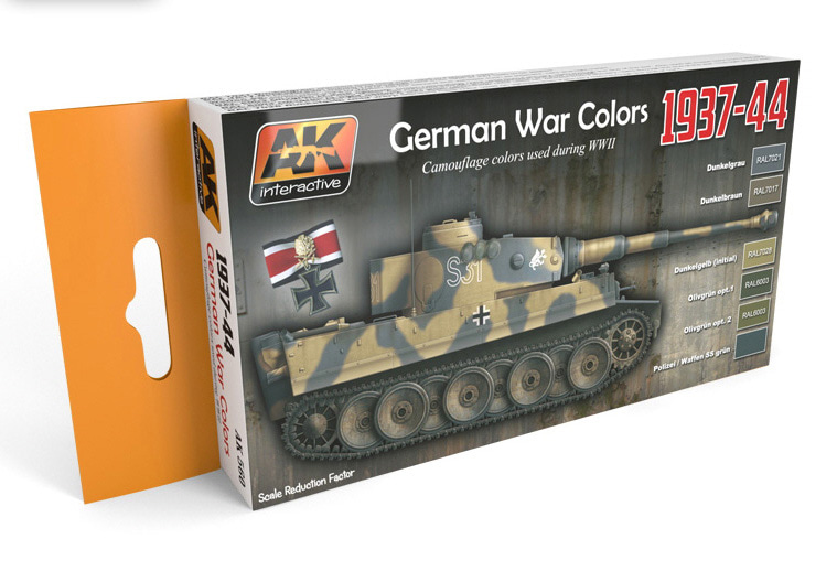 German War Colors 1937-1944
