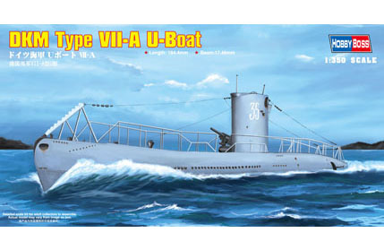 HB83503 1/350 DKM Navy Type VII-A U-Boat