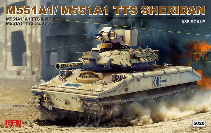 1/35 M551A1/A1 TTS Sheridan