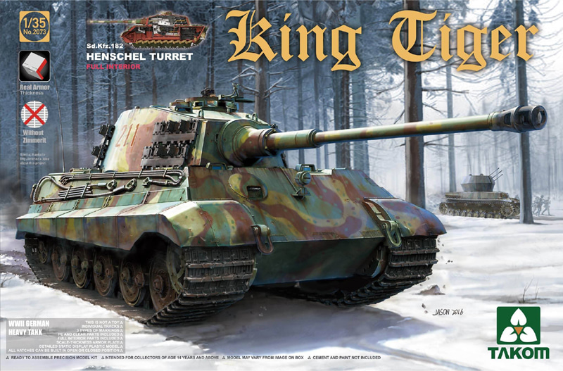 1/35 WWII,Sd.Kfz.182 King Tiger Henschel