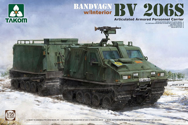 1/35 Bandvagn BV206S Articulated Armored personnel Carrier