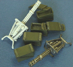 LF1038 1/35 XM-134 Mini Gun set (2ea)