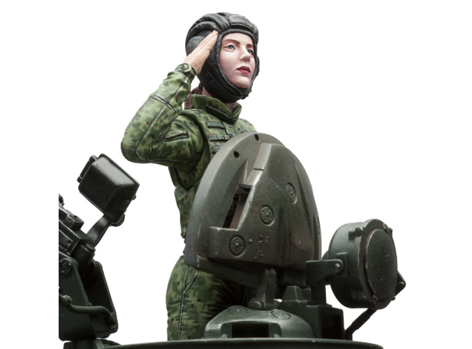 1/16 Russia Female Tank Commander II