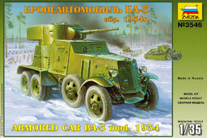 1/35 Armored car Ba -3 mod. 1934