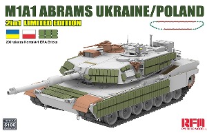 RM5106 1/35 M1A1 Abrams Ukraine / Poland