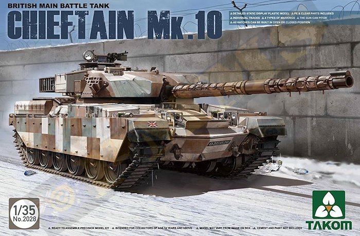 1/35 British Main Battle Tank Chieftain Mk.10