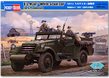 1/35 M3A1 Scout Car White Early Version