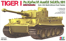 RM5001  1/35 Tiger I Pz.Kpfw.VI Aust.E Sd.Kfz.181 Initial Production