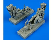 CP480142 1/48 US Navy Pilot &amp; Operator with ejection seats for F-14A/B Tomcat