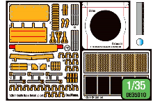 DE35010 1/35 T-34/85 Basic PE detail up set (for Academy kit)