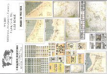 VP1281 1/35 WWII Maps, Newspapers, Currency, Playing Cards, Et