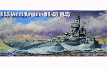 5772 1/700 USS West Virginia BB-48 1945