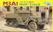 DR6332 1/35 M3A1 Half-Track 3in1