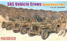 DR6682 1/35 SAS Vehicle Crews North Africa 1942