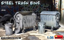 MI35636 1/35 Steel Trash Bins