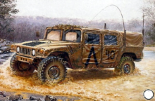 IT0273 1/35 Commando Hummer