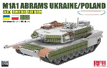 RM5106 1/35 M1A1 Abrams Ukraine / Poland